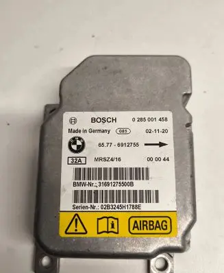 BMW X5 E53 Airbag control unit/module 6912755 31691275500B 0285001458