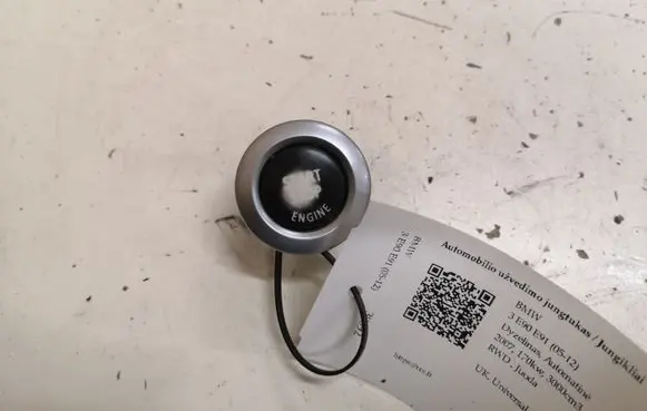 BMW 3 E90 E91 Engine start stop button switch 694991307