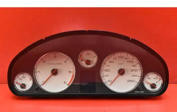 Peugeot 407 Speedometer (instrument cluster) 9658138580