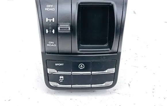 Porsche Cayenne (92A) Suspension ride height/mode switch 7P5927521AA 7P5927127GJ