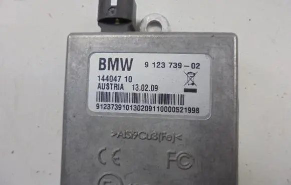 BMW 5 E60 E61 Suspension control unit/module 9123739-02