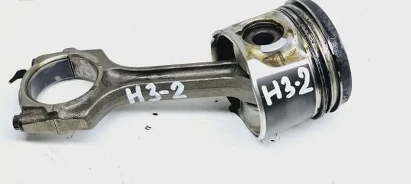 Piston with connecting rod
