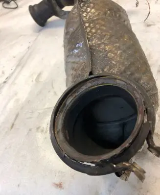 Opel Grandland X Catalyst/FAP/DPF particulate filter 