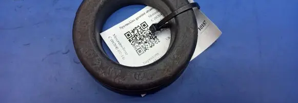 Mercedes-Benz C W204 Rear coil spring rubber mount A2103250284