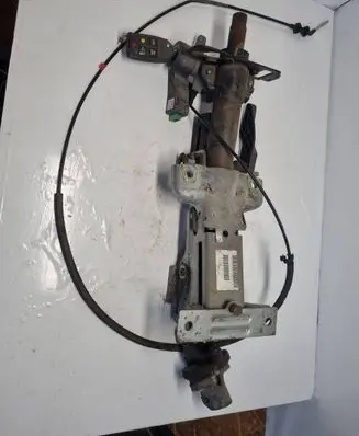 Steering wheel axle set