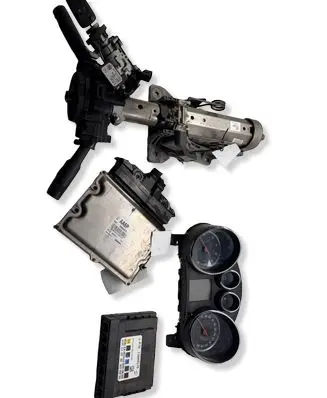 Opel Astra J Engine ECU kit and lock set 55584315 55579719
