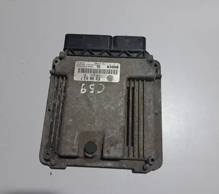 Volkswagen Touareg I Engine control unit/module 070906016F 1039S02925 0281011258