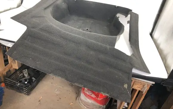 Volkswagen PASSAT B8 Trunk/boot mat liner 3g9863544