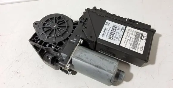 Audi A8 S8 D3 4E Front door window regulator motor 4E1959802D 4E1910802B 998266111