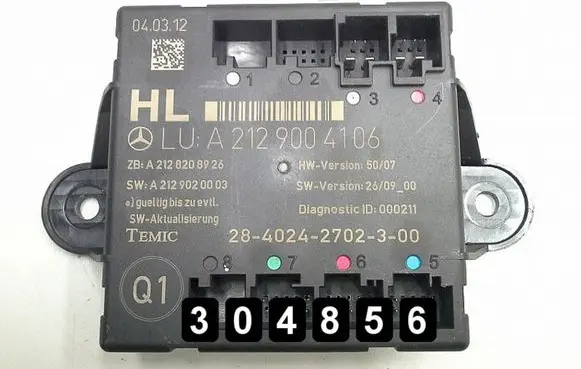 Mercedes-Benz E W212 Engine control unit/module A2129004106