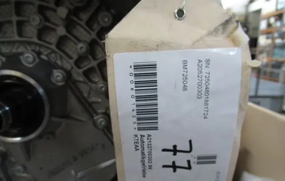 Mercedes-Benz X-class W470 Automatic gearbox 72504801881724KG