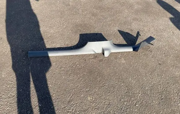 Volkswagen Polo VI Front sill trim cover 2G4853372B