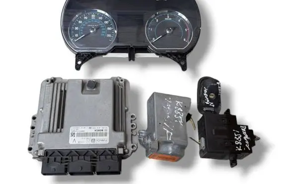Engine ECU kit and lock set