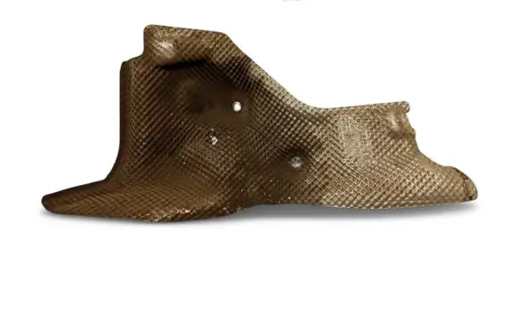 Mercedes-Benz GL X166 Heat shield in engine bay A1663320188