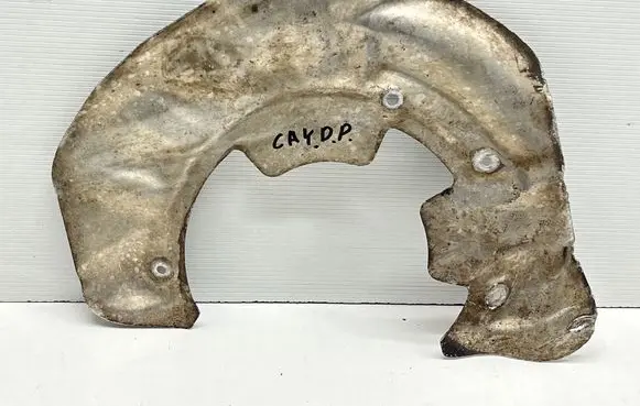 Porsche Cayenne (92A) Front brake disc dust cover plate 7P961531B
