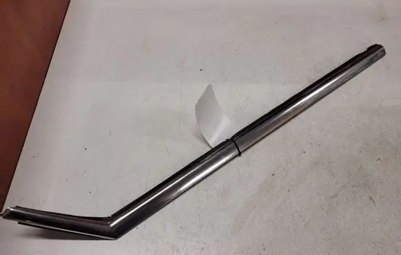 Citroen C6 Rear door glass trim molding 9646289380