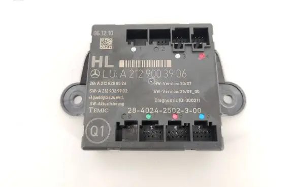 Mercedes-Benz E W212 Door control unit/module A2129003906 A2128208526 A2129029902