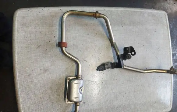 Volkswagen Touareg I Webasto auxiliary heater silencer 7L0819507B
