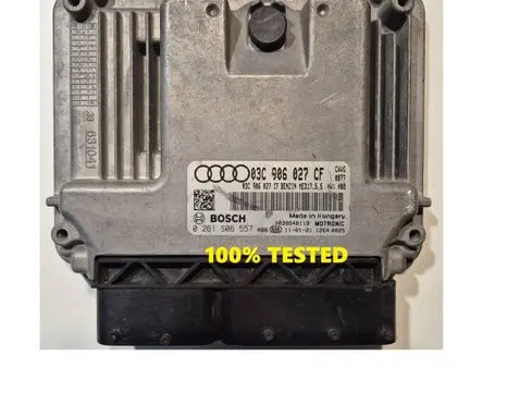 Audi A1 Engine control unit/module ECU 03C906027CF 0261S06557 036906027CF