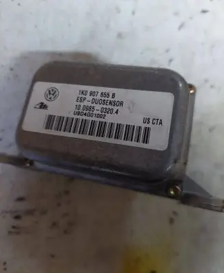 Volkswagen Golf V ESP acceleration yaw rate sensor 1K0907655B U9D4G01002 10098503204