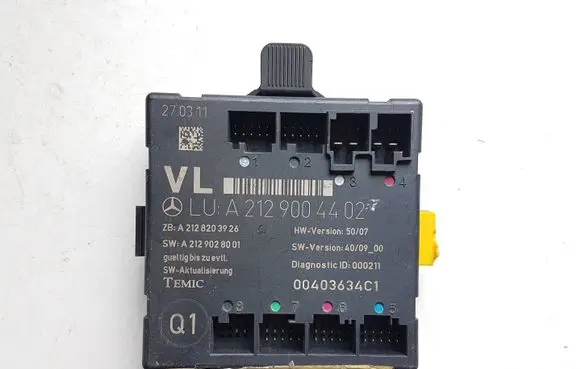 Mercedes-Benz E W212 Door control unit/module A2129004402