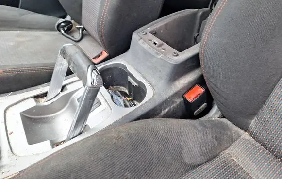 Ford S-MAX Handbrake/parking brake lever assembly 6G912780AV 6G912783AB
