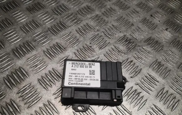 Mercedes-Benz CLS C218 X218 Fuel injection pump control unit/module 2129000306 A2129000306