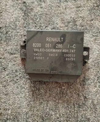 Renault Laguna II Parking PDC control unit/module 8200051286 210501 601747