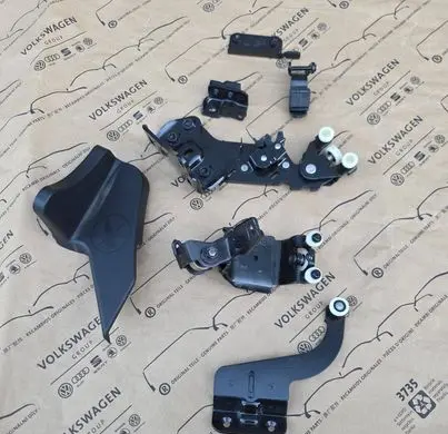 Volkswagen Multivan T7 Roller guide/hinge set 7T084436E 7T0843304P 7T0843398P
