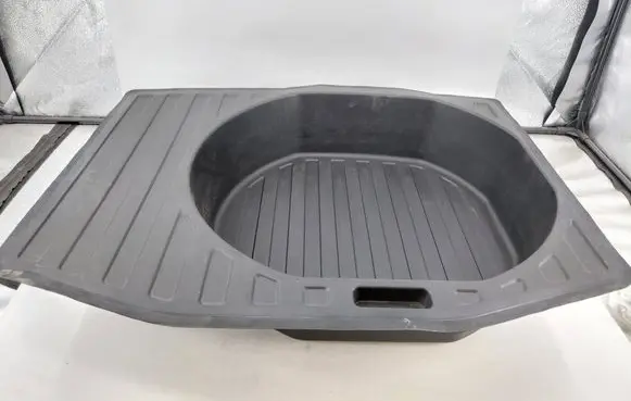 Audi A6 S6 C6 4F Spare wheel section trim 4F9863547A BBP155501