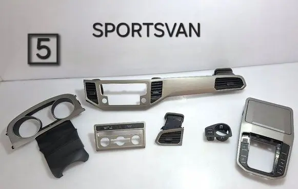 Volkswagen Golf Sportsvan Rear air vent grill 