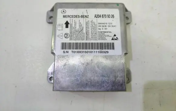 Mercedes-Benz C W204 Airbag control unit/module A2048709326