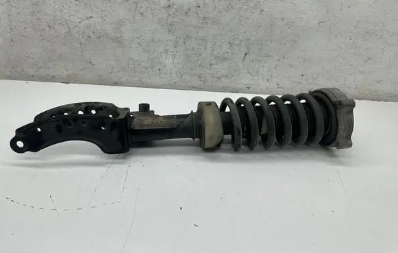 Audi Q7 4L Front shock absorber with coil spring 7L8412022