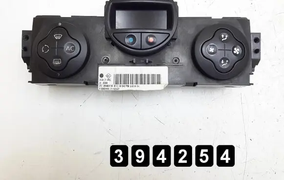 Renault Megane II Climate control unit 8200344840