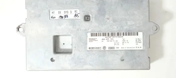 Audi A6 S6 C6 4F MMI control unit 4F0910731120 4E0035729