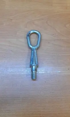 Towing hook eye