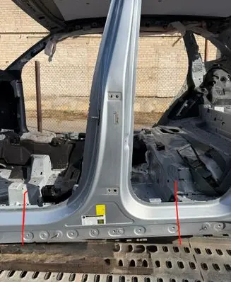 Porsche Cayenne (9Y0 9Y3) Pillar (middle) 95880921900