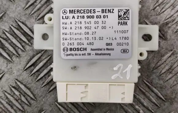 Mercedes-Benz CLS C218 X218 Parking PDC control unit/module A2189000301