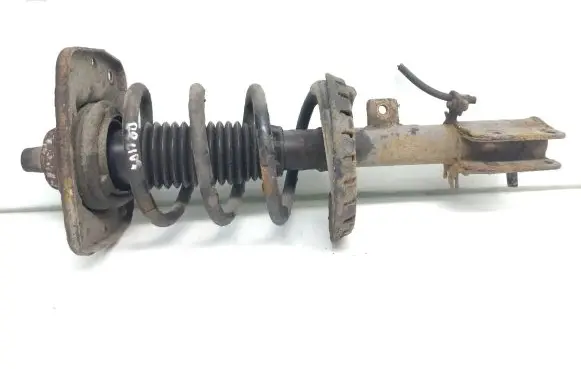 Front shock absorber with coil spring
