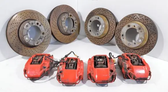 Porsche Cayman 987 Brake discs and calipers set 98635142103