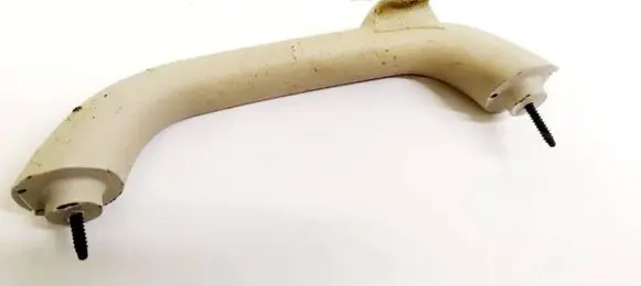 Rear interior roof grab handle
