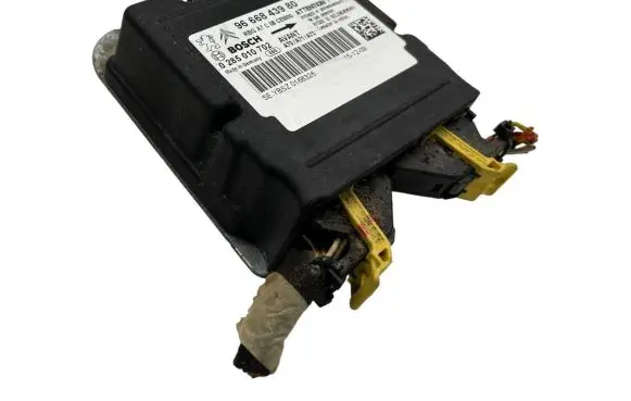 Peugeot 207 Airbag control unit/module 9666843980 0285010702