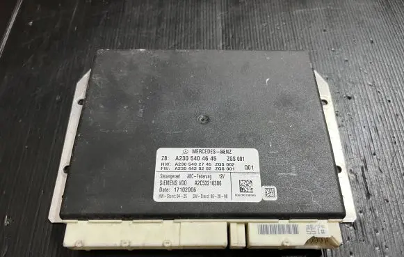 Suspension control unit/module