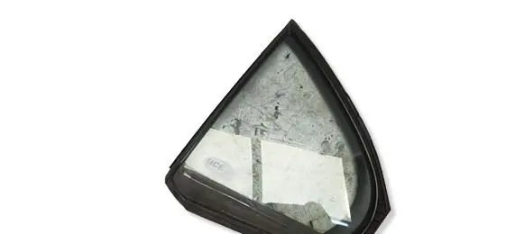 Mitsubishi Lancer X Rear vent window glass 5740A041