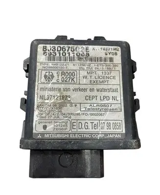 Immobilizer control unit/module