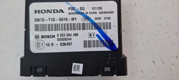 Honda CR-V Parking PDC control unit/module 39670T1GG010M1 00000244 0263004496