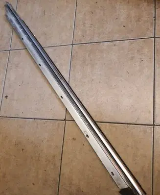 Audi A6 S6 C4 4A Front door trim (molding) 4A0853283E