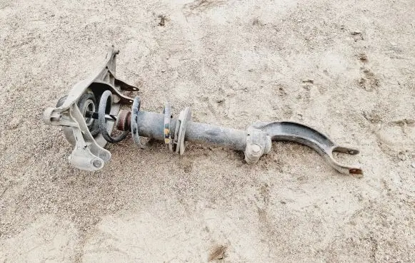 Audi A4 S4 B8 8K Front shock absorber with coil spring 8K0413K 8K0413