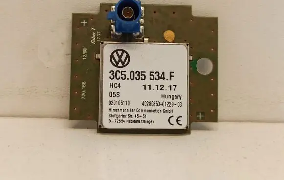 Seat Leon (5F) Antenna control unit 