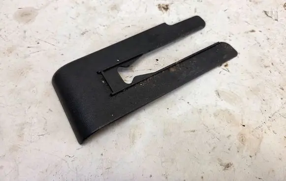Saab 9-3 Ver2 Front driver seat rail trim 12833444